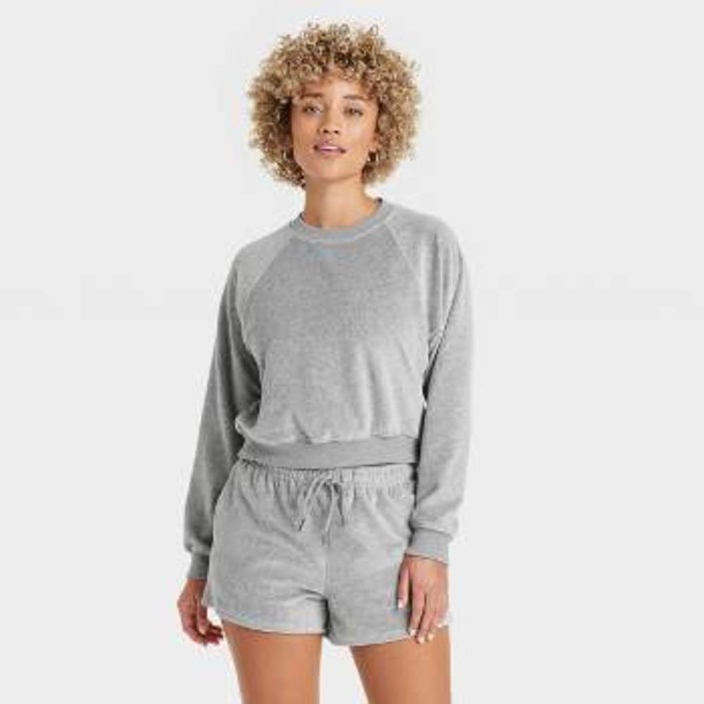 UNIVERSAL THREAD Velour Shorts - Leisure Studio, Gray, NWT